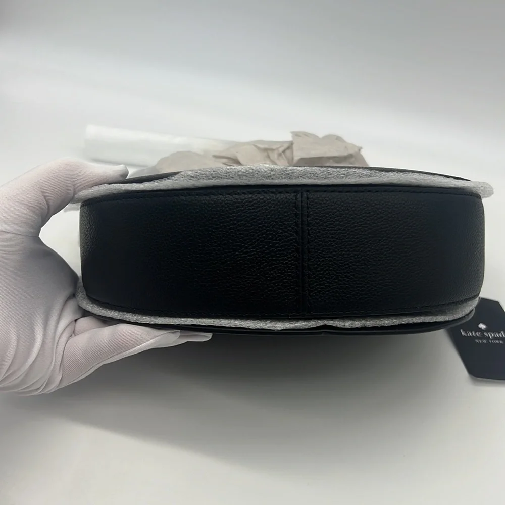 Kate Spade Luna Crescent Crossbody Black
